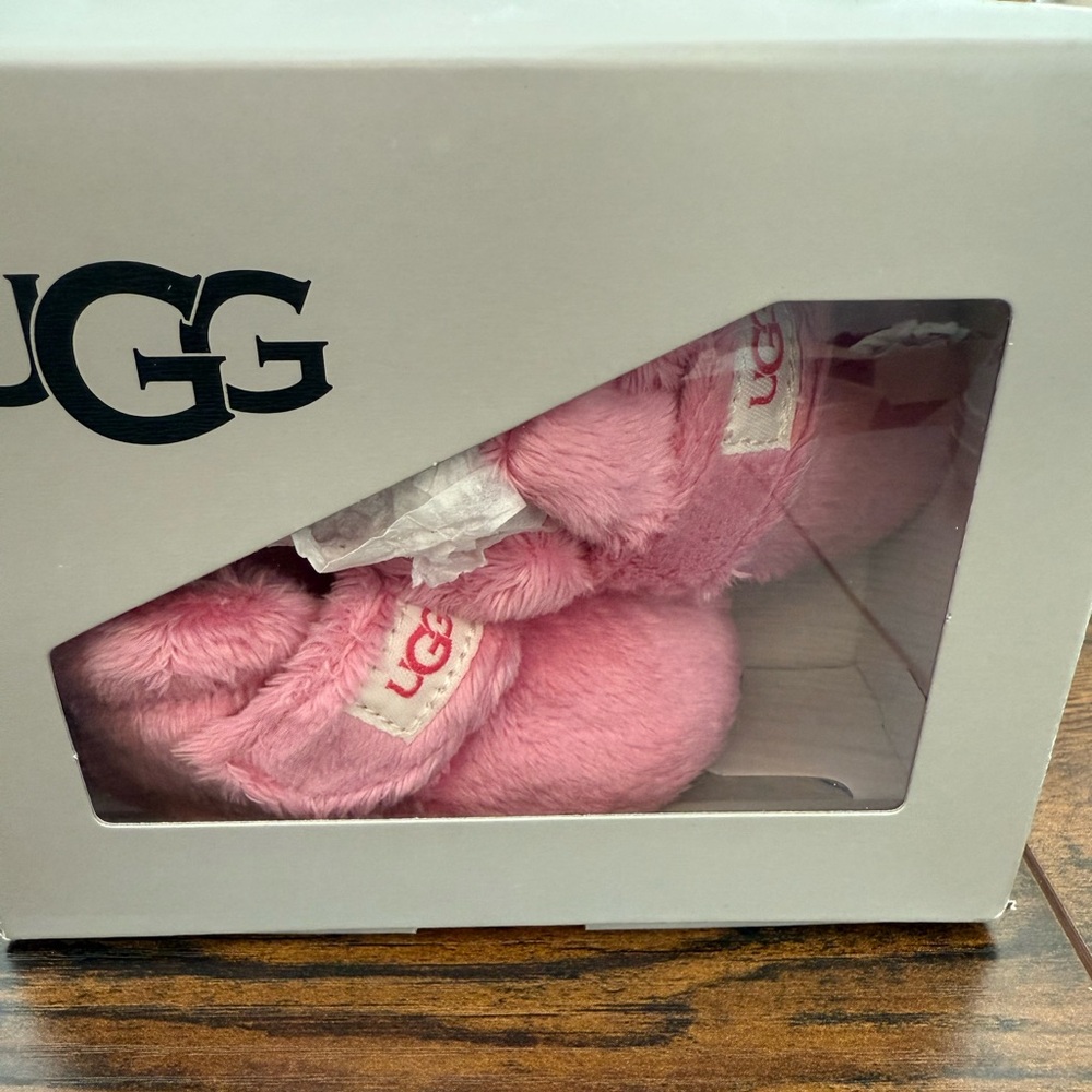UGG Pink Baby Walker Shoes